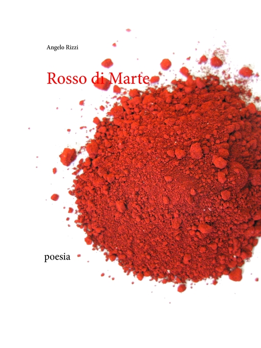 Title details for Rosso di Marte by Angelo Rizzi - Available